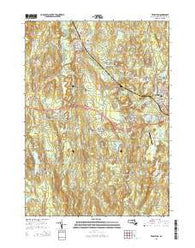 Templeton Massachusetts Current topographic map, 1:24000 scale, 7.5 X 7.5 Minute, Year 2015