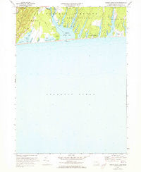 Tisbury Great Pond Massachusetts Historical topographic map, 1:24000 scale, 7.5 X 7.5 Minute, Year 1972