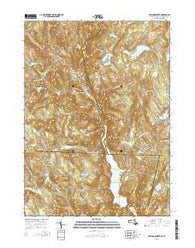 Tolland Center Massachusetts Current topographic map, 1:24000 scale, 7.5 X 7.5 Minute, Year 2015