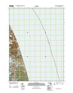 Wellfleet OE E Massachusetts Historical topographic map, 1:24000 scale, 7.5 X 7.5 Minute, Year 2012