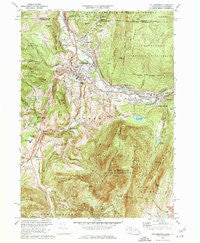 Williamstown Massachusetts Historical topographic map, 1:24000 scale, 7.5 X 7.5 Minute, Year 1973