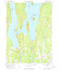Winsor Dam Massachusetts Historical topographic map, 1:24000 scale, 7.5 X 7.5 Minute, Year 1967