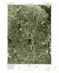 Worcester North Massachusetts Historical topographic map, 1:25000 scale, 7.5 X 7.5 Minute, Year 1975