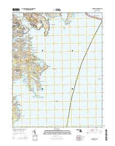Annapolis Maryland Historical topographic map, 1:24000 scale, 7.5 X 7.5 Minute, Year 2014