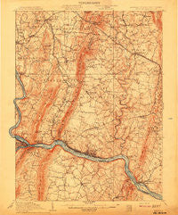 Antietam West Virginia Historical topographic map, 1:62500 scale, 15 X 15 Minute, Year 1910