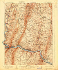 Antietam West Virginia Historical topographic map, 1:62500 scale, 15 X 15 Minute, Year 1910