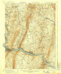 Antietam West Virginia Historical topographic map, 1:62500 scale, 15 X 15 Minute, Year 1910