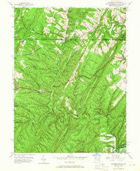 Artemas Pennsylvania Historical topographic map, 1:24000 scale, 7.5 X 7.5 Minute, Year 1950