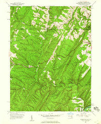 Artemas Pennsylvania Historical topographic map, 1:24000 scale, 7.5 X 7.5 Minute, Year 1950