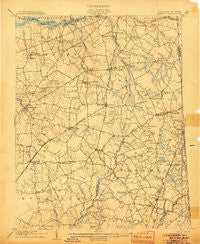 Barclay Maryland Historical topographic map, 1:62500 scale, 15 X 15 Minute, Year 1905