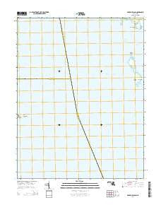 Barren Island Maryland Historical topographic map, 1:24000 scale, 7.5 X 7.5 Minute, Year 2014