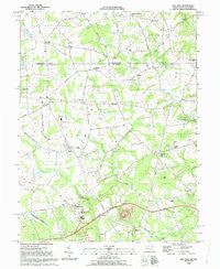 Bay View Maryland Historical topographic map, 1:24000 scale, 7.5 X 7.5 Minute, Year 1992
