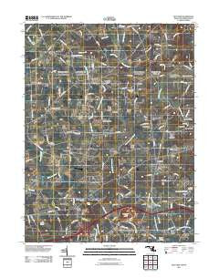 Bay View Maryland Historical topographic map, 1:24000 scale, 7.5 X 7.5 Minute, Year 2011