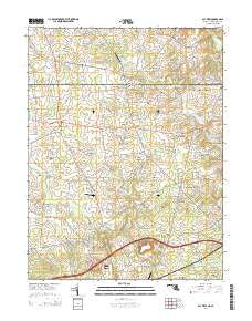 Bay View Maryland Historical topographic map, 1:24000 scale, 7.5 X 7.5 Minute, Year 2014
