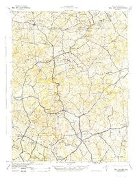 Bel Air Maryland Historical topographic map, 1:62500 scale, 15 X 15 Minute, Year 1942