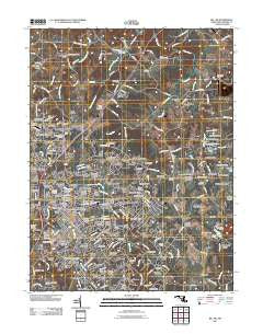 Bel Air Maryland Historical topographic map, 1:24000 scale, 7.5 X 7.5 Minute, Year 2011