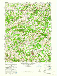 Belair Maryland Historical topographic map, 1:62500 scale, 15 X 15 Minute, Year 1963