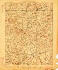 Belair Maryland Historical topographic map, 1:62500 scale, 15 X 15 Minute, Year 1901