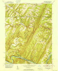 Bellegrove Maryland Historical topographic map, 1:24000 scale, 7.5 X 7.5 Minute, Year 1951