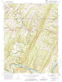 Bellegrove Maryland Historical topographic map, 1:24000 scale, 7.5 X 7.5 Minute, Year 1951