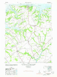 Betterton Maryland Historical topographic map, 1:24000 scale, 7.5 X 7.5 Minute, Year 1948