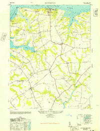 Betterton Maryland Historical topographic map, 1:24000 scale, 7.5 X 7.5 Minute, Year 1948