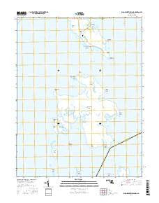 Bloodsworth Island Maryland Current topographic map, 1:24000 scale, 7.5 X 7.5 Minute, Year 2017