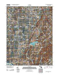 Buckeystown Maryland Historical topographic map, 1:24000 scale, 7.5 X 7.5 Minute, Year 2011