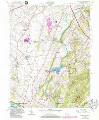 Buckeystown Maryland Historical topographic map, 1:24000 scale, 7.5 X 7.5 Minute, Year 1952