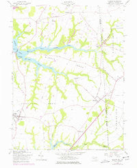 Cecilton Maryland Historical topographic map, 1:24000 scale, 7.5 X 7.5 Minute, Year 1958