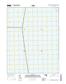 Chesapeake Bay 1 (All Water) Maryland Historical topographic map, 1:24000 scale, 7.5 X 7.5 Minute, Year 2014