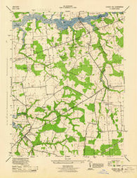 Church Hill Maryland Historical topographic map, 1:31680 scale, 7.5 X 7.5 Minute, Year 1944