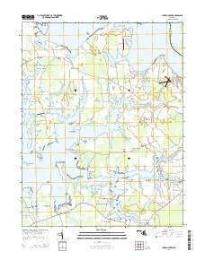 Church Creek Maryland Historical topographic map, 1:24000 scale, 7.5 X 7.5 Minute, Year 2014
