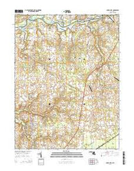 Church Hill Maryland Historical topographic map, 1:24000 scale, 7.5 X 7.5 Minute, Year 2014