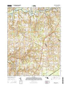 Church Hill Maryland Historical topographic map, 1:24000 scale, 7.5 X 7.5 Minute, Year 2014