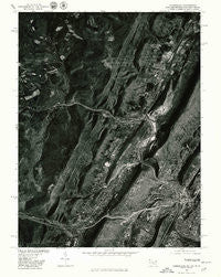 Cumberland Maryland Historical topographic map, 1:24000 scale, 7.5 X 7.5 Minute, Year 1977