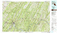 Cumberland Maryland Historical topographic map, 1:100000 scale, 30 X 60 Minute, Year 1981