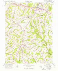 Damascus Maryland Historical topographic map, 1:24000 scale, 7.5 X 7.5 Minute, Year 1944