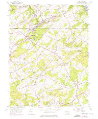 Delta Pennsylvania Historical topographic map, 1:24000 scale, 7.5 X 7.5 Minute, Year 1956