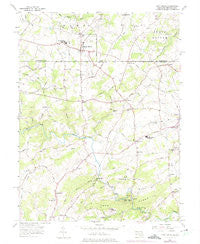 Fawn Grove Pennsylvania Historical topographic map, 1:24000 scale, 7.5 X 7.5 Minute, Year 1956