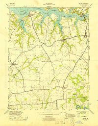 Galena Maryland Historical topographic map, 1:31680 scale, 7.5 X 7.5 Minute, Year 1944
