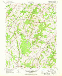Germantown Maryland Historical topographic map, 1:24000 scale, 7.5 X 7.5 Minute, Year 1953