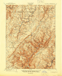 Grantsville Maryland Historical topographic map, 1:62500 scale, 15 X 15 Minute, Year 1904
