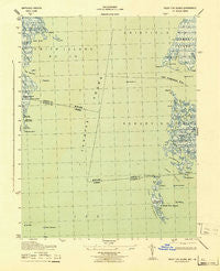 Great Fox Island Virginia Historical topographic map, 1:31680 scale, 7.5 X 7.5 Minute, Year 1943
