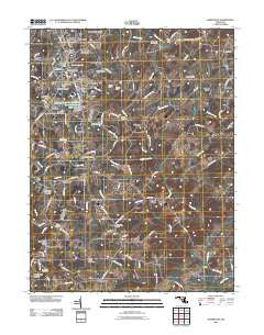 Hampstead Maryland Historical topographic map, 1:24000 scale, 7.5 X 7.5 Minute, Year 2011