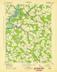 Hobbs Maryland Historical topographic map, 1:31680 scale, 7.5 X 7.5 Minute, Year 1944