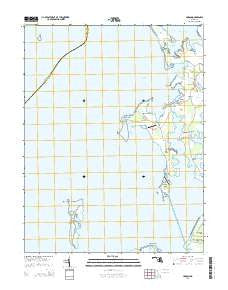 Hudson Maryland Historical topographic map, 1:24000 scale, 7.5 X 7.5 Minute, Year 2014