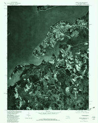 Indian Head Maryland Historical topographic map, 1:24000 scale, 7.5 X 7.5 Minute, Year 1977