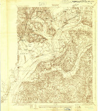Indian Head Maryland Historical topographic map, 1:48000 scale, 15 X 15 Minute, Year 1923