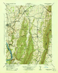 Keedysville Maryland Historical topographic map, 1:31680 scale, 7.5 X 7.5 Minute, Year 1944